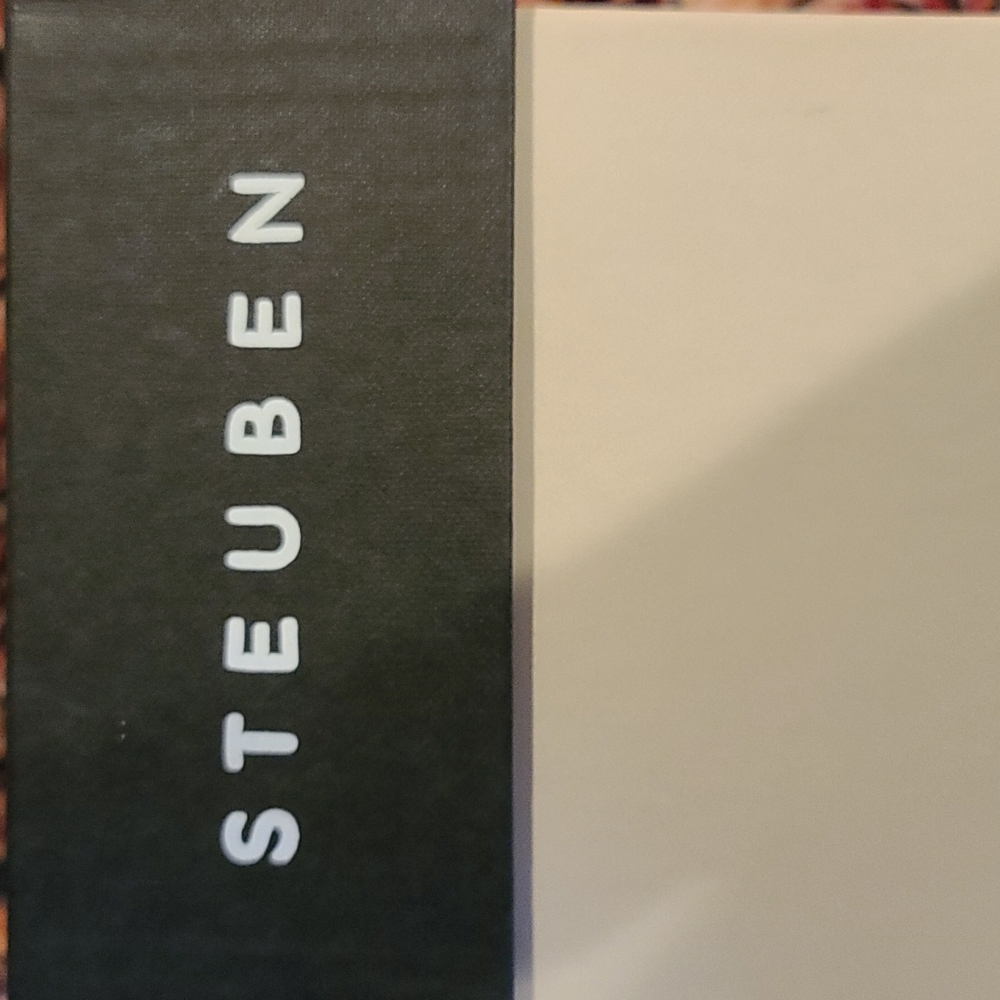 Steuben Crystal Olive Dish